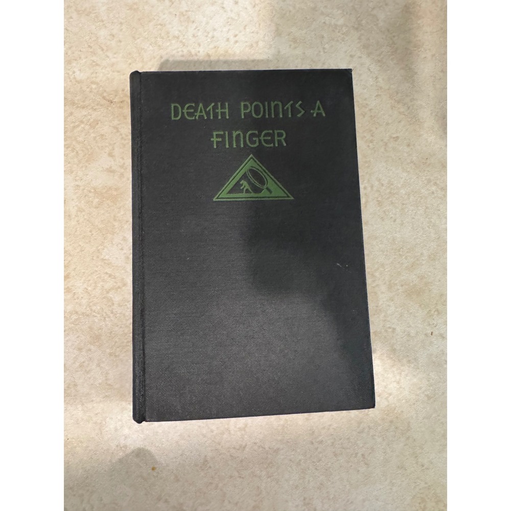 Death Points‎ a Finger Will Levinrew 1933 First Edition Mystery League Hardcover